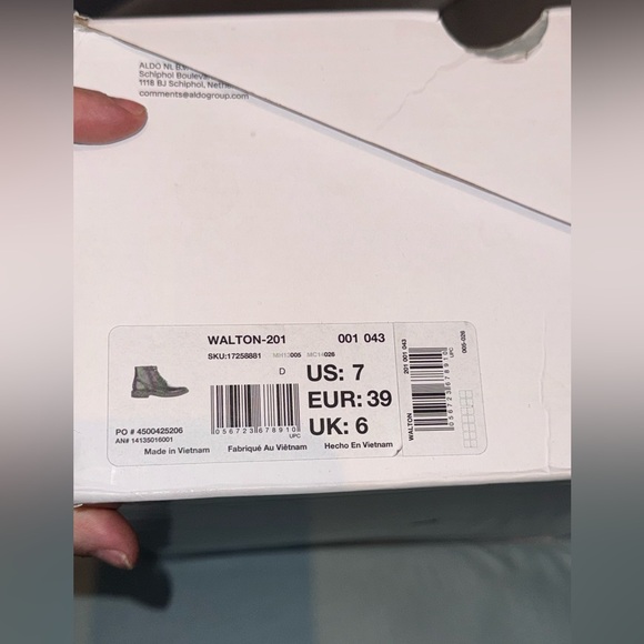 NWT Aldo Walton Leather Boot - Picture 7 of 12